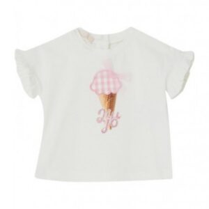 T-shirt - korte mouwen - met print van ijsje