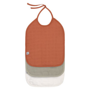 Slab - Muslin/Terry Medium - 3pcs - Rust/Olive/Milky