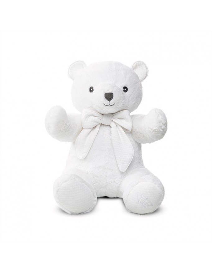 Knuffel - teddy bear - ZOË - Wit - 40CM - COPY