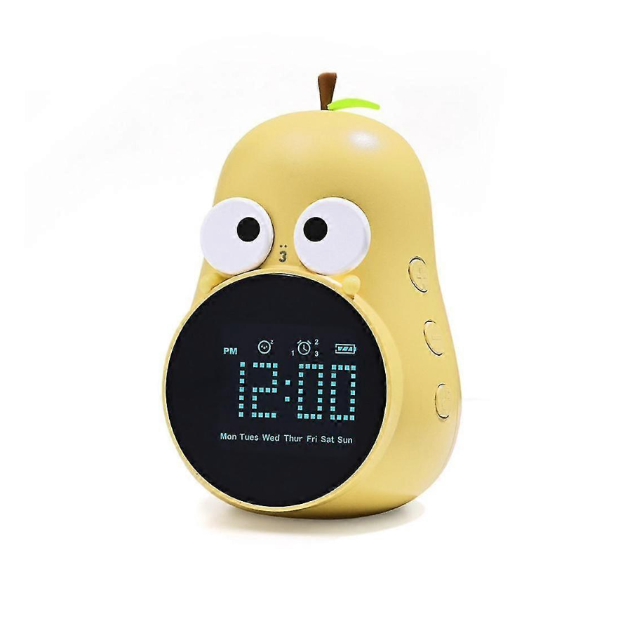 MARY'S - ALARM CLOCK - PEAR - Yellow