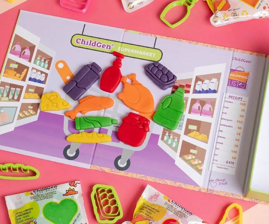 PLAY DOUGH GAMES - SUPER MARKET
