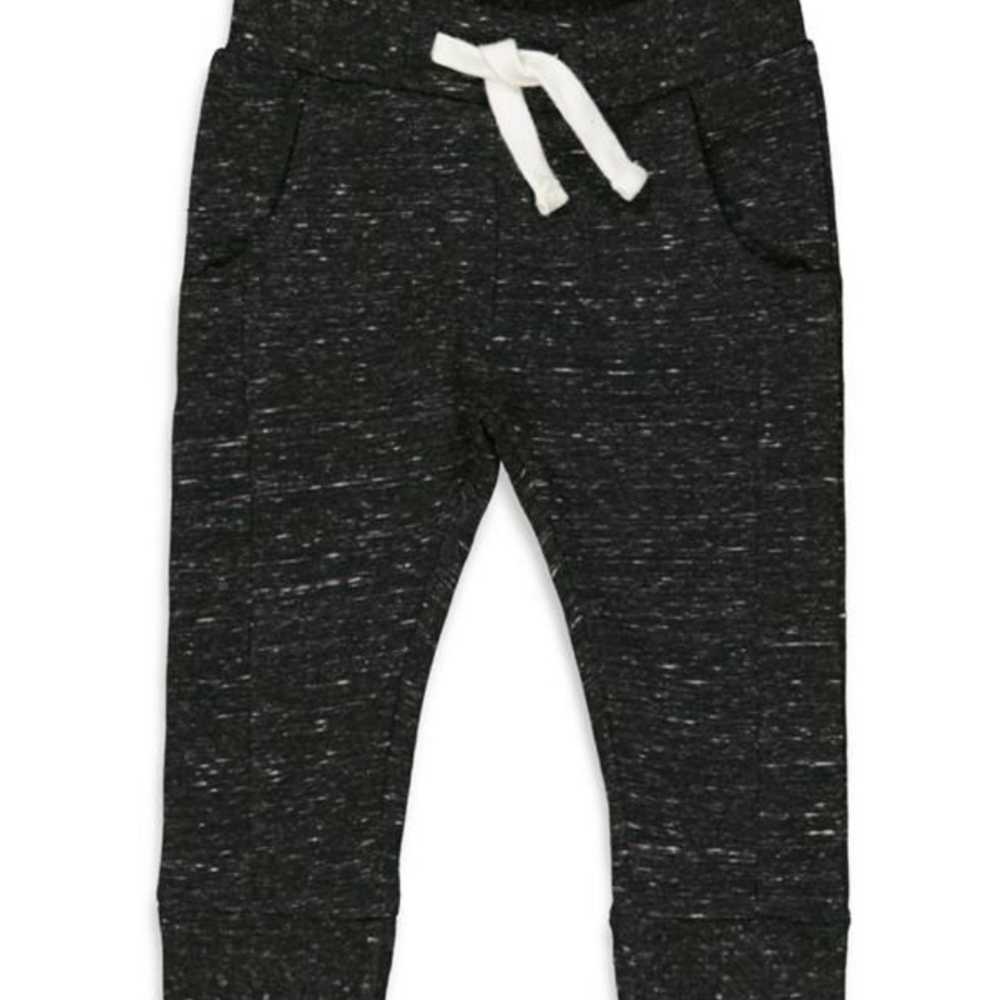 Broek - lange broek met zakjes - Make Me Smile - Anthracite Melange