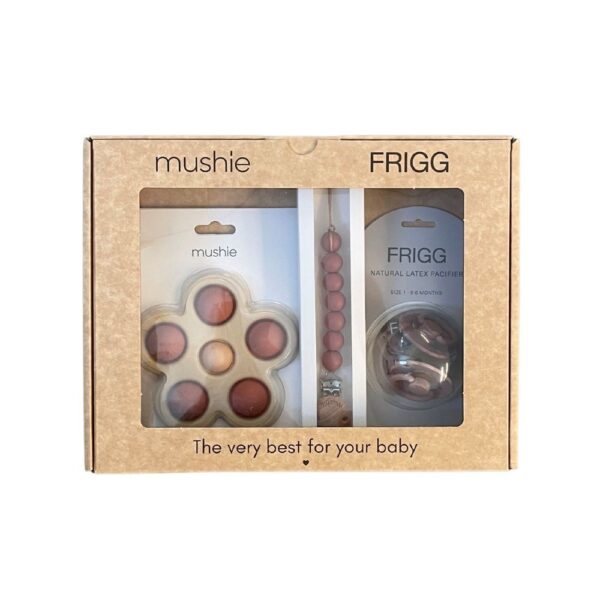 Frigg - Mushie - Giftbox - Roze