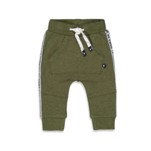 Broek - lange broek met zakjes - Cool To The Bone - Army melange