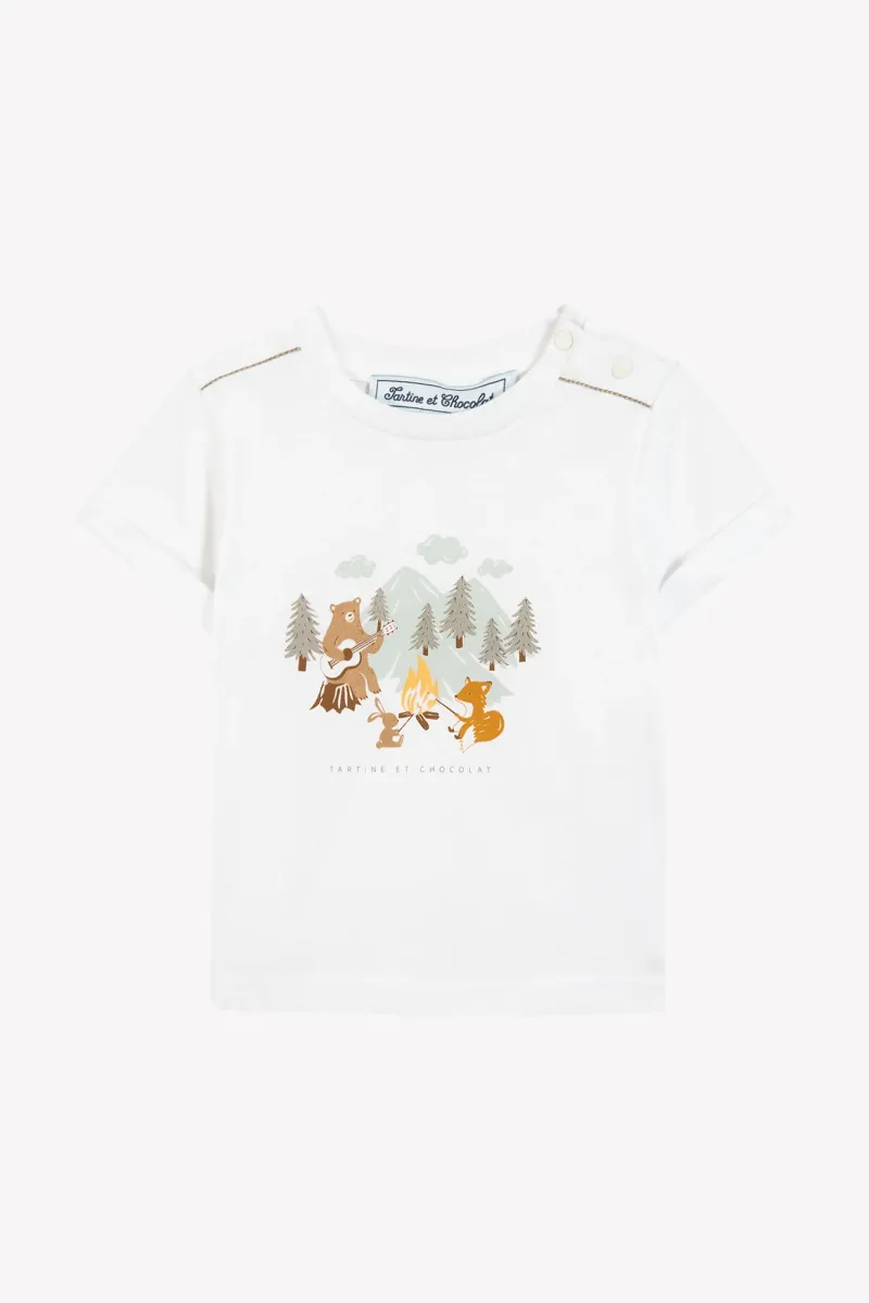T-shirt - korte mouwen - Explorateur en Herbe - Fougère