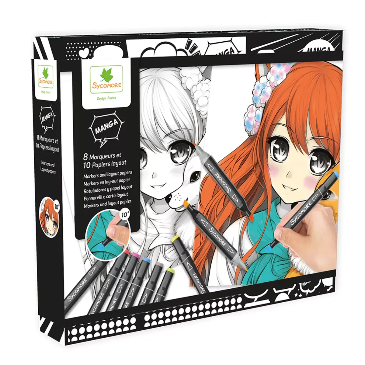 Artissimo - Manga - Kemonomimi - Markers en lay-out papier - 10+
