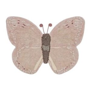 Tapijt - Baby Butterfly - 90 x 120 cm -Wasbaar