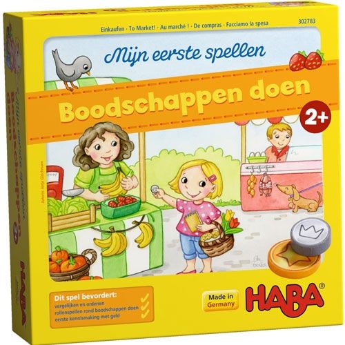 BOODSCHAPPEN DOEN - Vergelijken, Ordenen en Rollenspel 2+