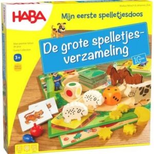 DE GROTE SPELLETJES VERZAMELING - 10 Spelletjes - 3+
