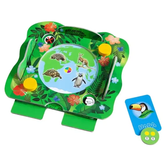 DIEREN van de WERELD op ontdekking in de wildernis - Educatief spel - 6+