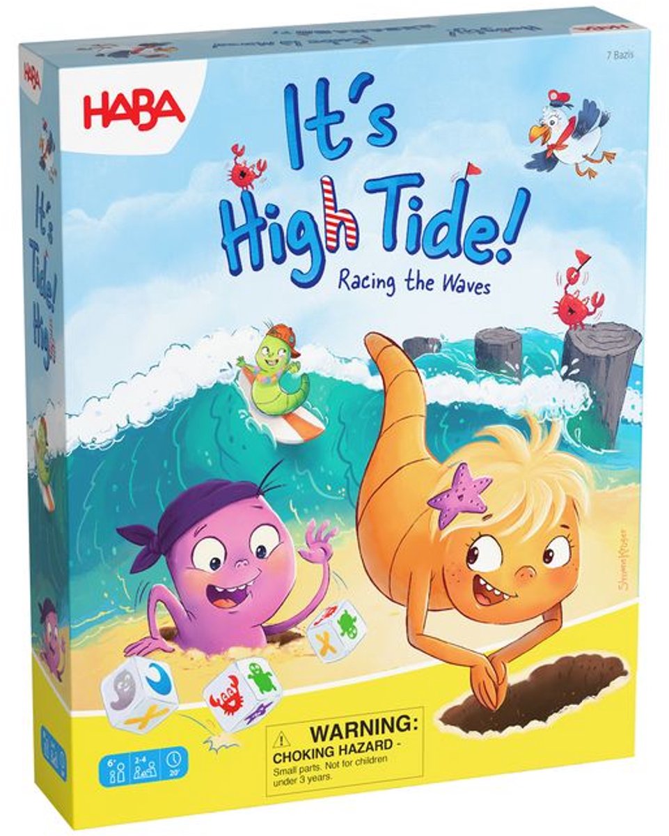 HHOGTIJ ! - HEEL SNEL DE GOLVEN DOOR - Doppelspel - 6+