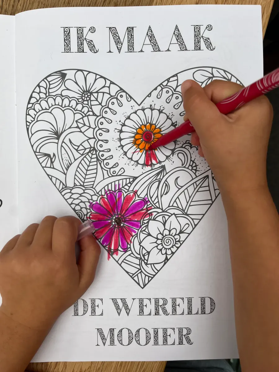 Kleurboek + potlood
