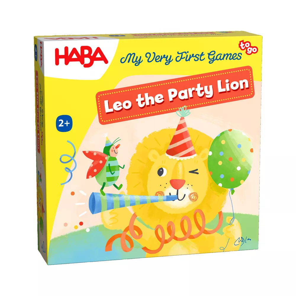 LEO THE PARTY LION - Supermini spel - Memoryspel - 2+