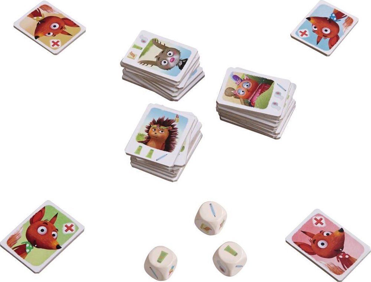 LITTLE FOX DIERENDOKTER - Dobbelspel - Supermini spel - 4+