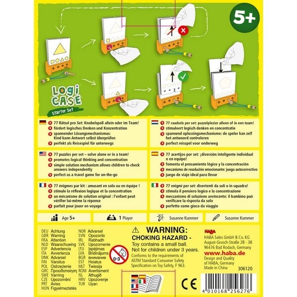 LOGIC CASE ! - Starter Set - Denkspel - 5+