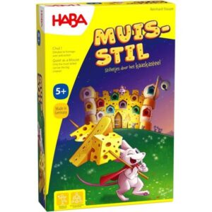 MUISSTIL - Stilletjes door het kaaskasteel - Behendigheidsspel - 5+