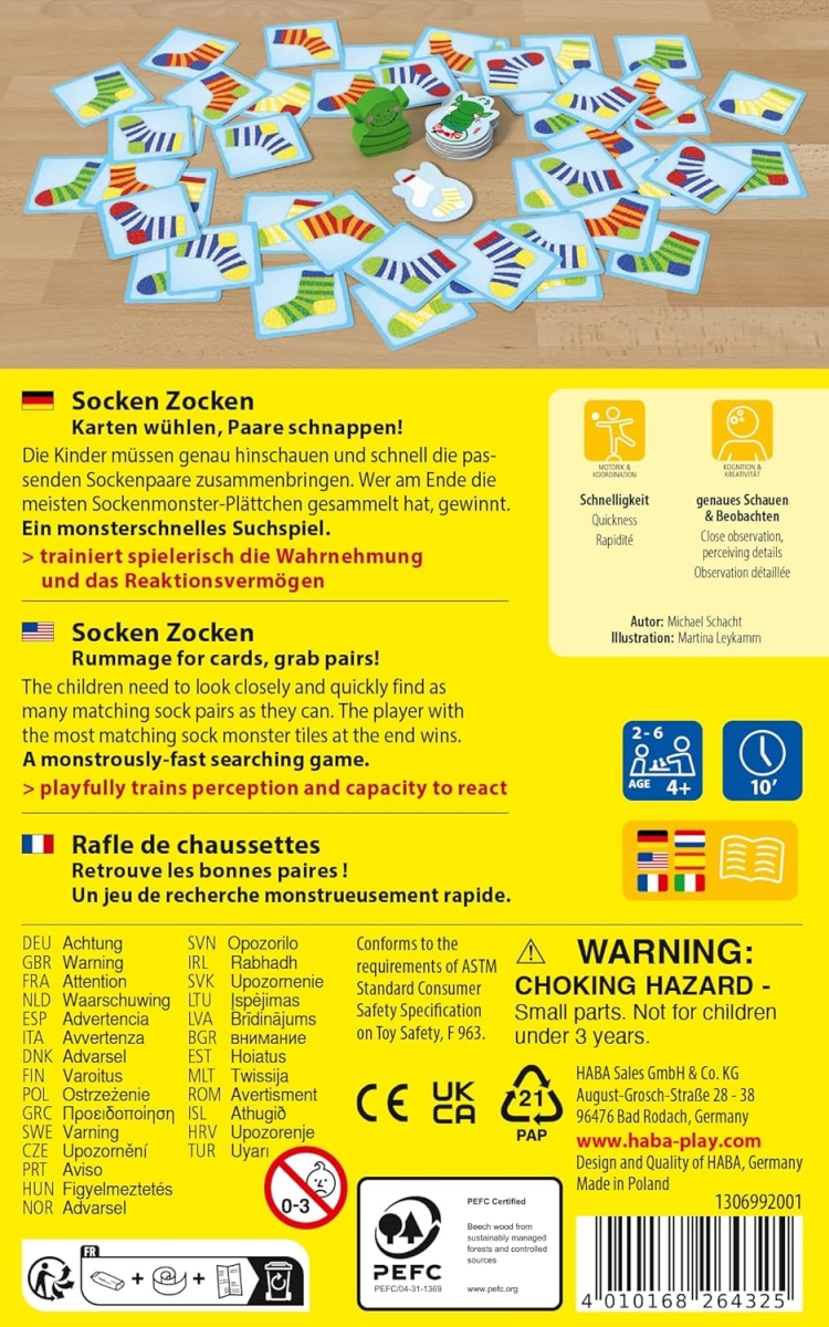 SOKKEN ZOEKEN - Zoekspel - 4+