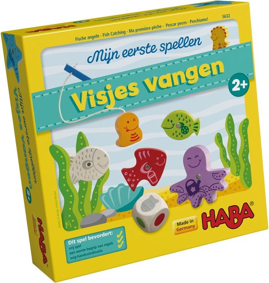 VISJES VANGEN -hand-oogcoördinatie & herkennen van kleuren - 2+