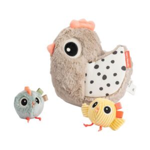 Clucky - activiteitenknuffel -6m+ - Sand