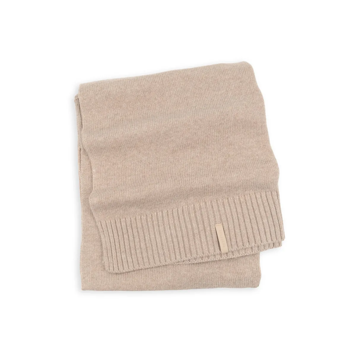 Wiegdeken - 4 seizoenen - Cashmere - 80x80cm - Melange Light Chocolate