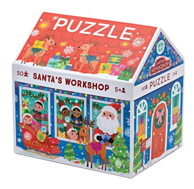 House Puzzles - 50 stuks - Santa's Workshop - 5+