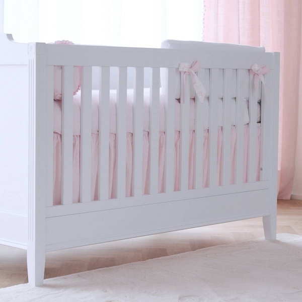 Pink Garden Party - Bedrok 70x140cm - 100% Katoen - Roze