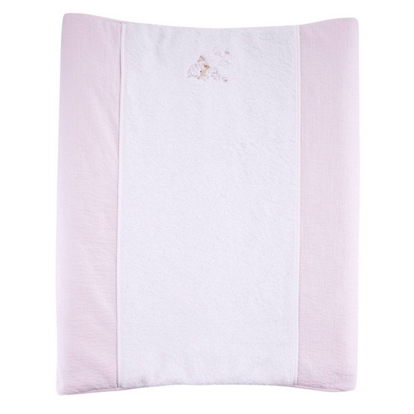 Pink Garden Party - Hoes verzorgingskussen - Badstof + Gewafeld - 52x66cm Roze COPY