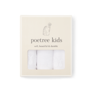 SET - 3 Hydrofiele doeken 60x60 cm - White