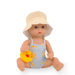 Sleepy AQUINI - Girl - Bathing Duck - 4-delig - 33 cm - 18M+