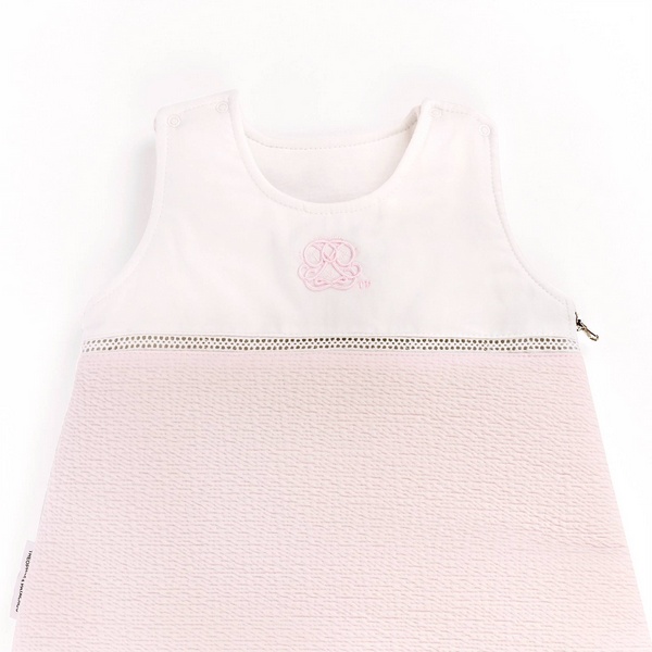 Cotton Pink - Slaapzak - 70cm - Gewafeld - Roze
