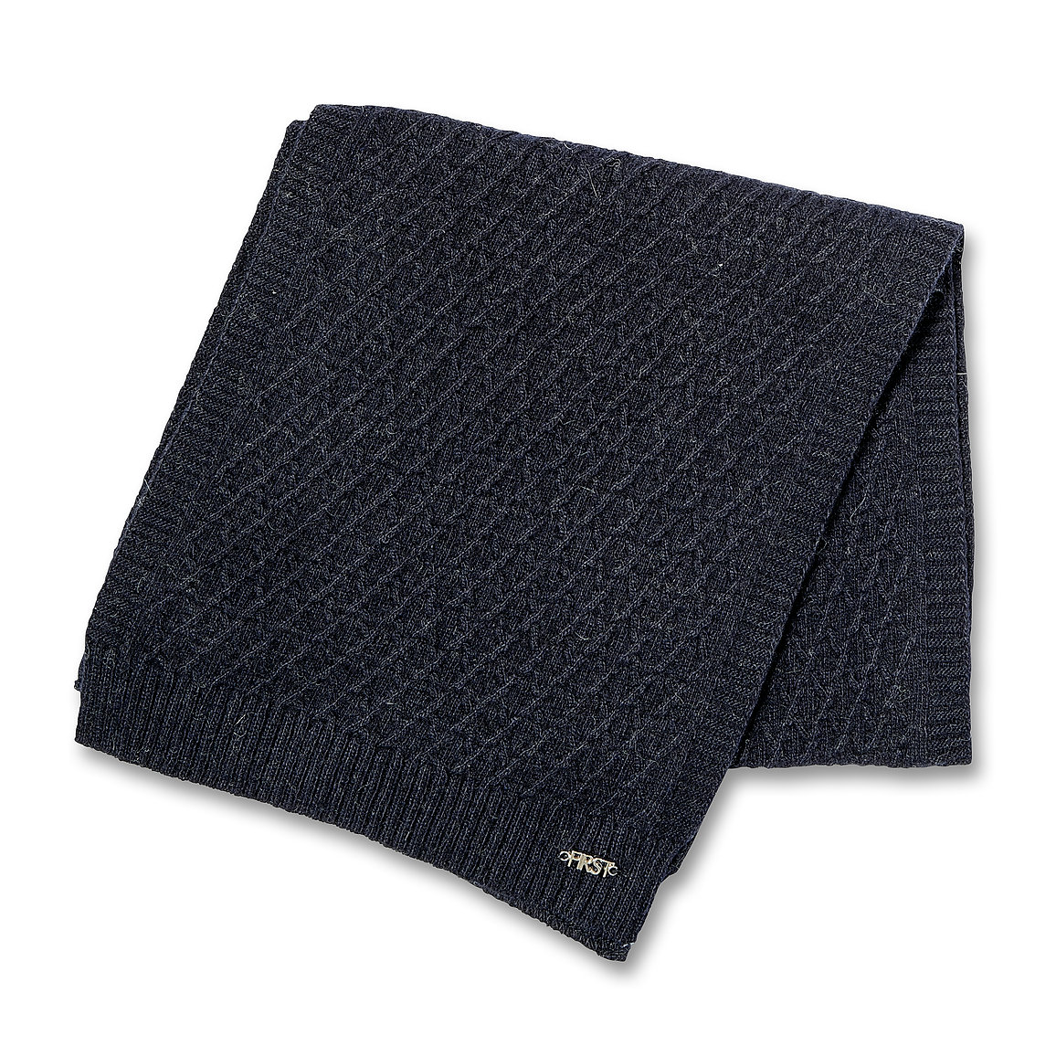 Sjaal - in tricot - 100 x 20 cm - Donkerblauw