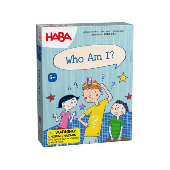 WHO AM I ? - Supermini spel - Geheugenspel - 5+