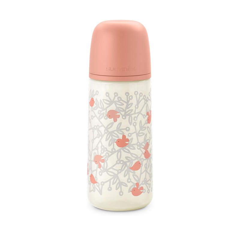 Birdies - Fles 360ML - Speen SX Pro doorstroom S - 6M+ - Roze
