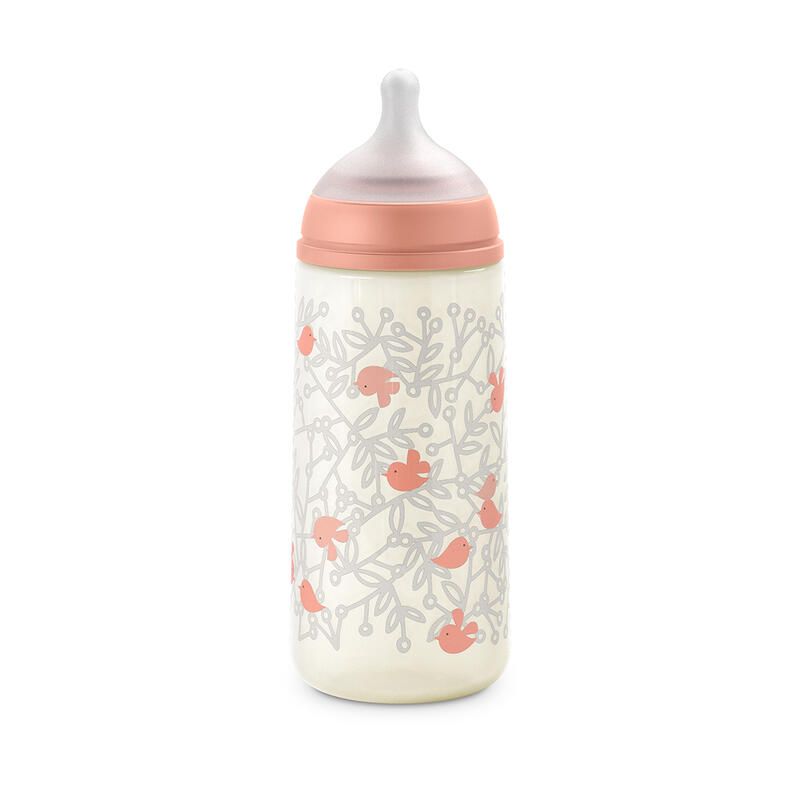Birdies - Fles 360ML - Speen SX Pro doorstroom S - 6M+ - Roze