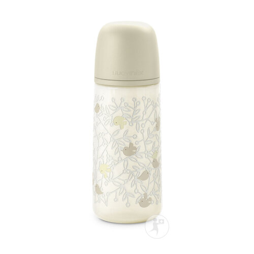 Birdies - Fles 360 ML - Speen SX Pro doorstroom S - 6M+ - Beige