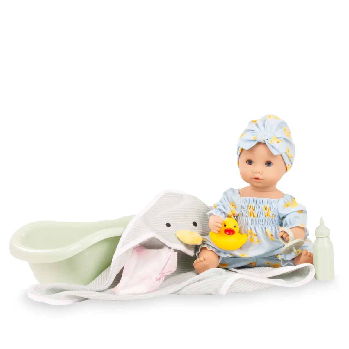 Sleepy AQUINI - Girl - Set Little Duck - 9-delig - 33 cm - 3+