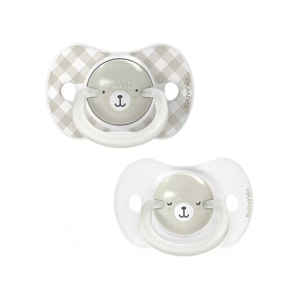 Wild & Free - Night & Day - Set 2 Symmetriche Fopspenen - SX Pro - 0-6M - Beige