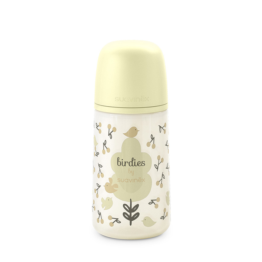Birdies - Fles 270 ML - Speen SX Pro doorstroom S - 3M+ - Beige