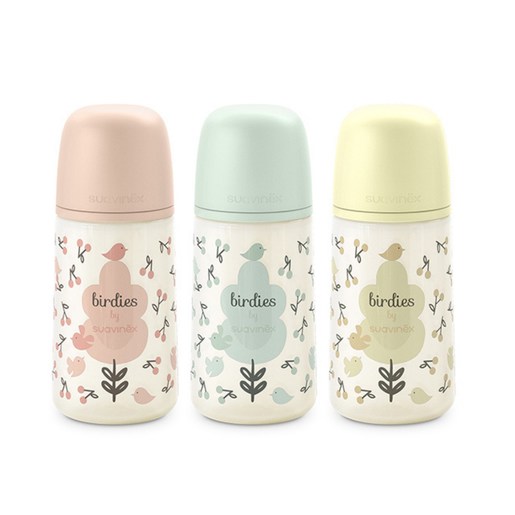 Birdies - Fles 270 ML - Speen SX Pro doorstroom S - 3M+ - Beige