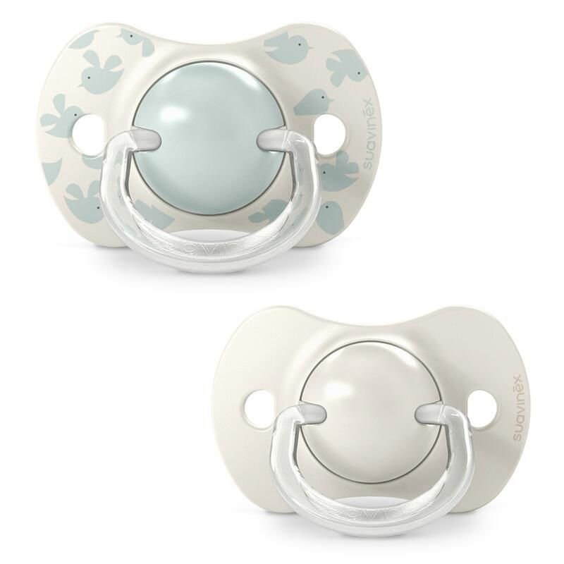 Birdies - Set 2 Symmetriche Fopspenen - SX Pro - 6-18M - Groen
