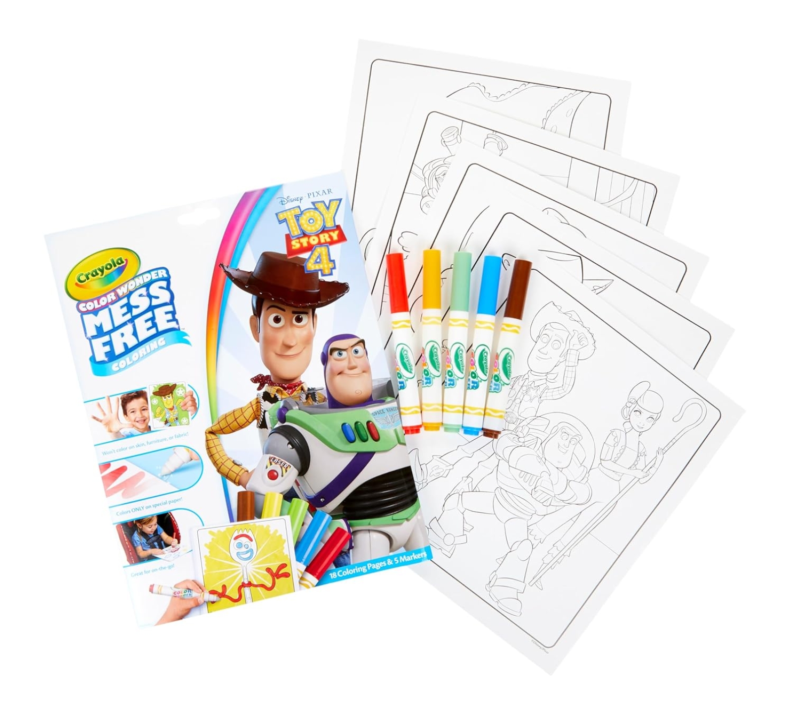 MESS FREE - Color Wonder - Toy Story
