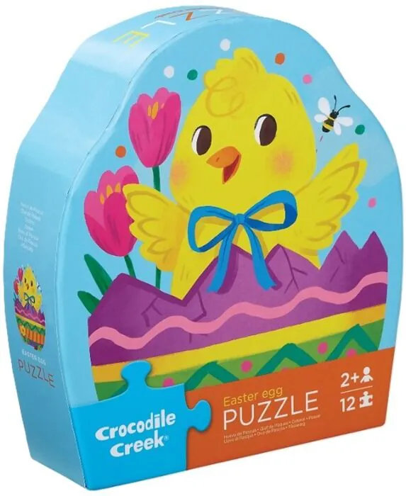 Shaped Box Puzzles - 12 stuks - Paasei - 2+