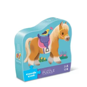 Shaped Box Puzzles - 12 stuks - Pony - 2+
