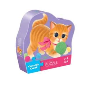 Shaped Box Puzzles - 12 stuks - Schattige Kittens - 2+