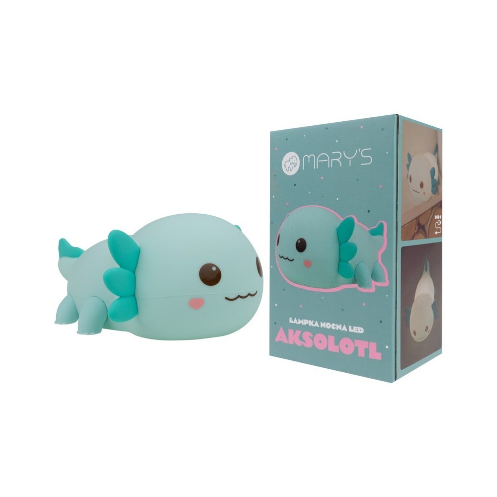 MARY'S - LED LAMP - Axolotl - Blauw