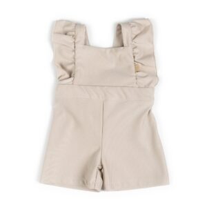 Salopette - Short - Girl - Light Sand