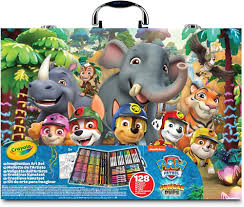 Inspirerende Kleurkoffer - Paw Patrol - 128-delig - 5+