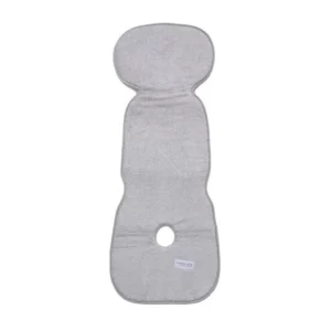 Universal Stroller & Carseat Mattress - Bamboo Terry & Microsponge - 77 x 29 cm - Shaped - Grigio