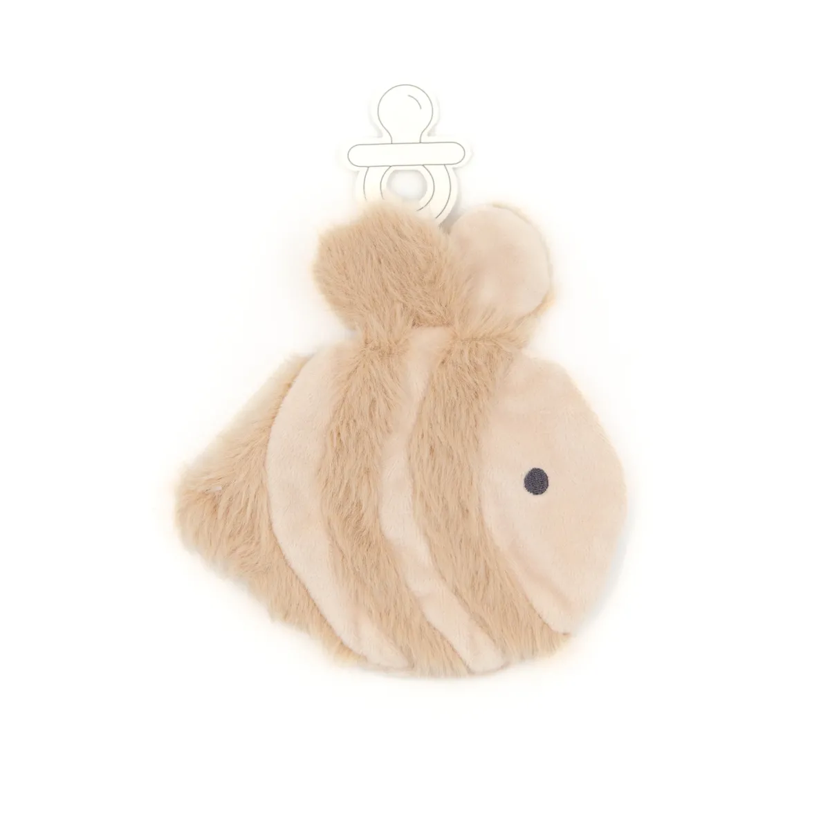 Fopspeenhouder - Bee Plush - Sand