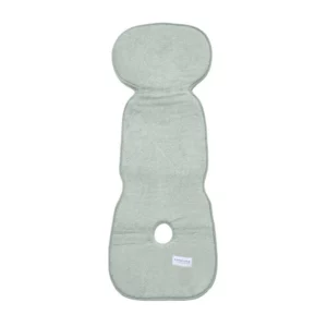 Universal Stroller & Carseat Mattress - Bamboo Terry & Microsponge - 77 x 29 cm - Shaped - Blu